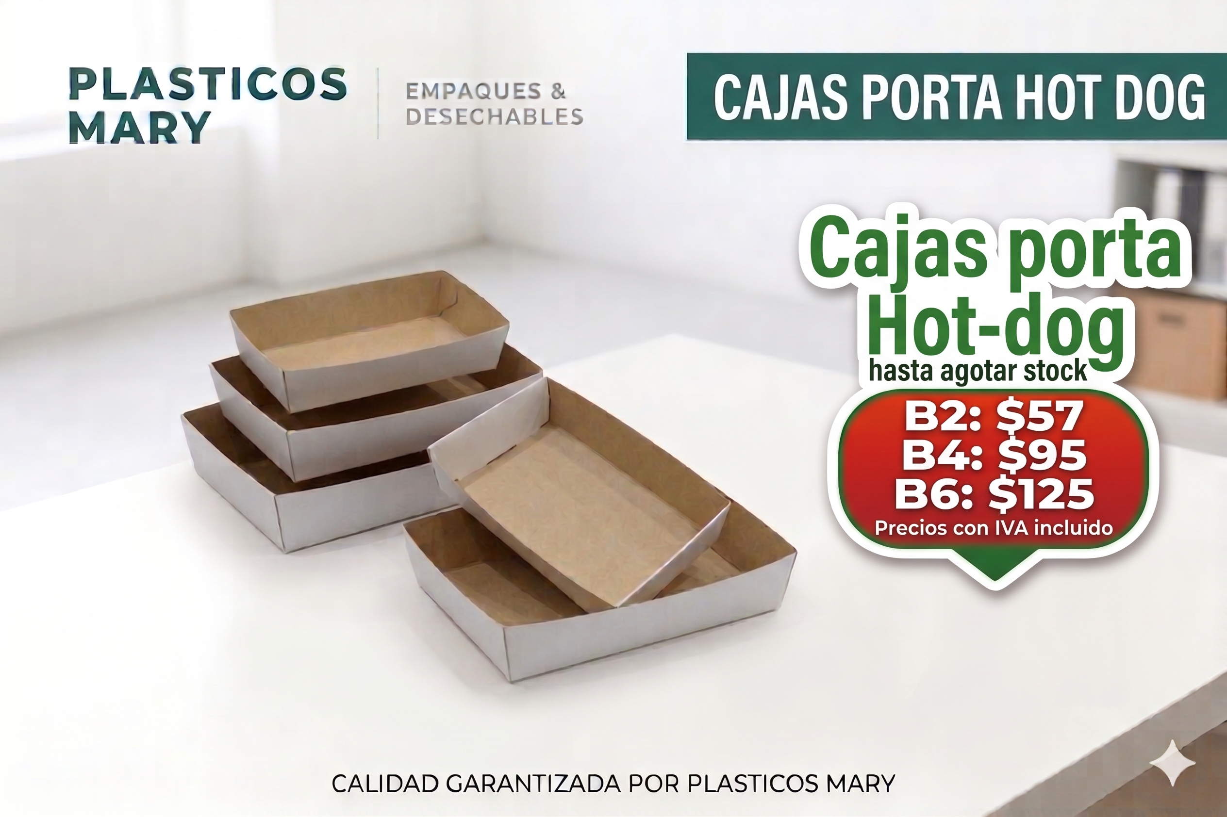 Oferta del mes - producto plástico