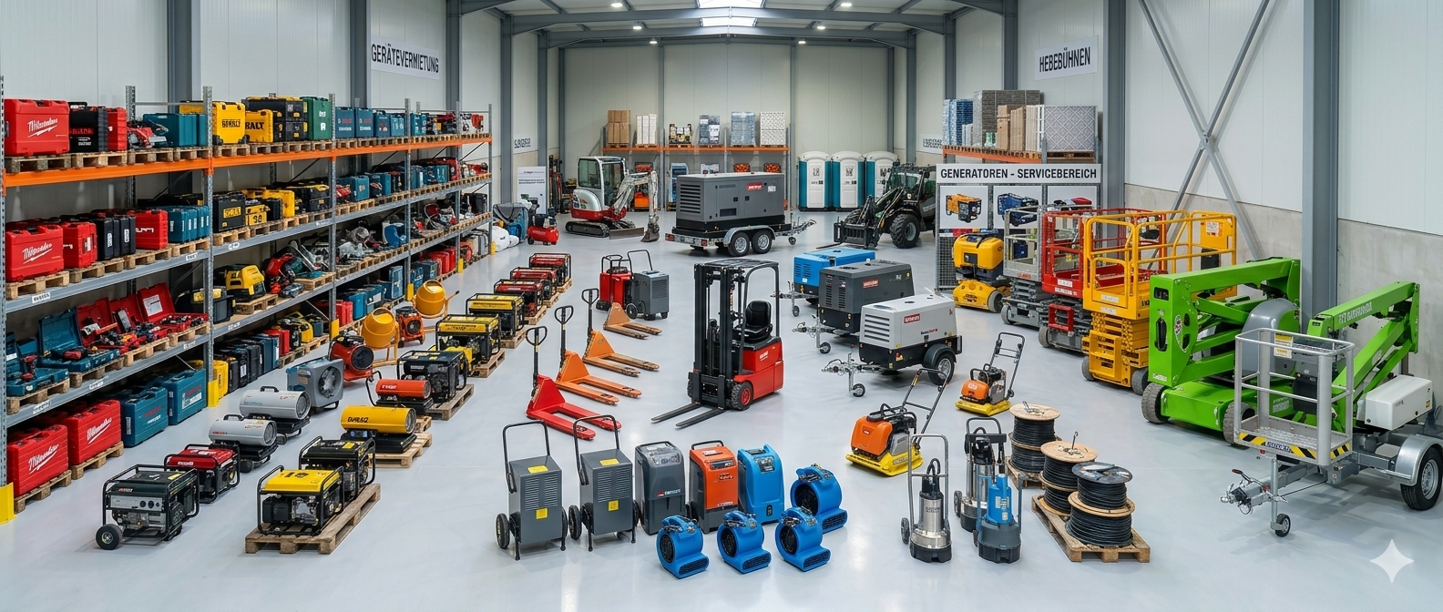 Mietpark Vulkaneifel Baumaschinen