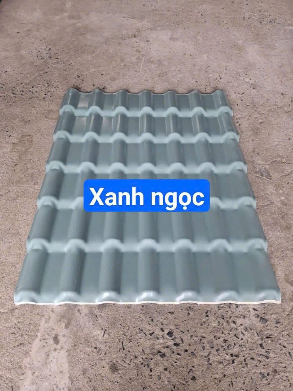 Ngói Nhựa PVC – góc chụp 3 chi tiết thực tế