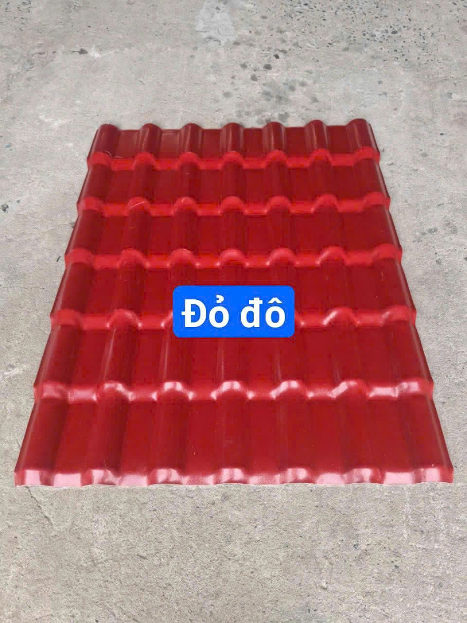 Ngói Nhựa PVC – góc chụp 2 chi tiết thực tế