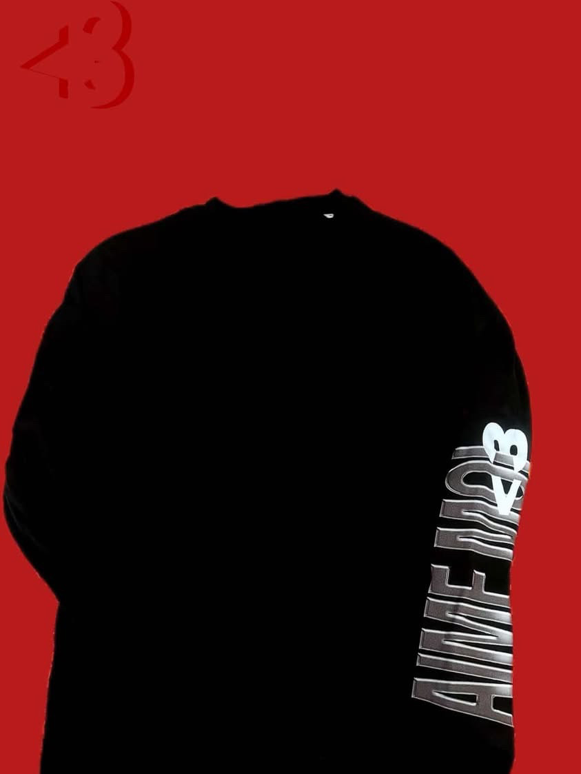 Tee Graphique Rouge AM