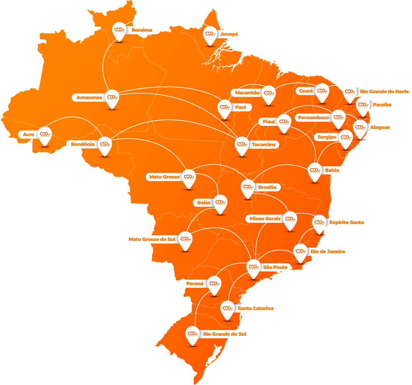 CDD IT - Presença no Brasil