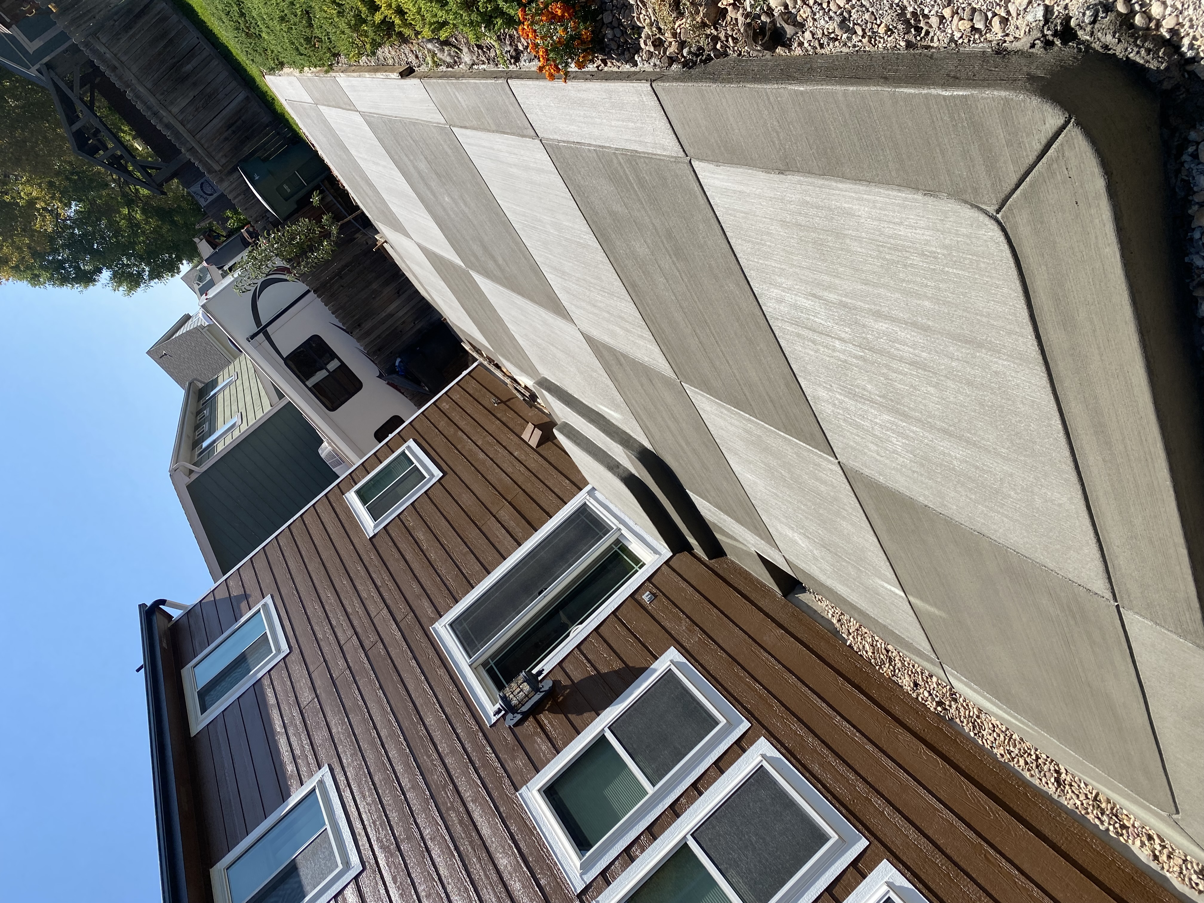 Broom Finish Patio
