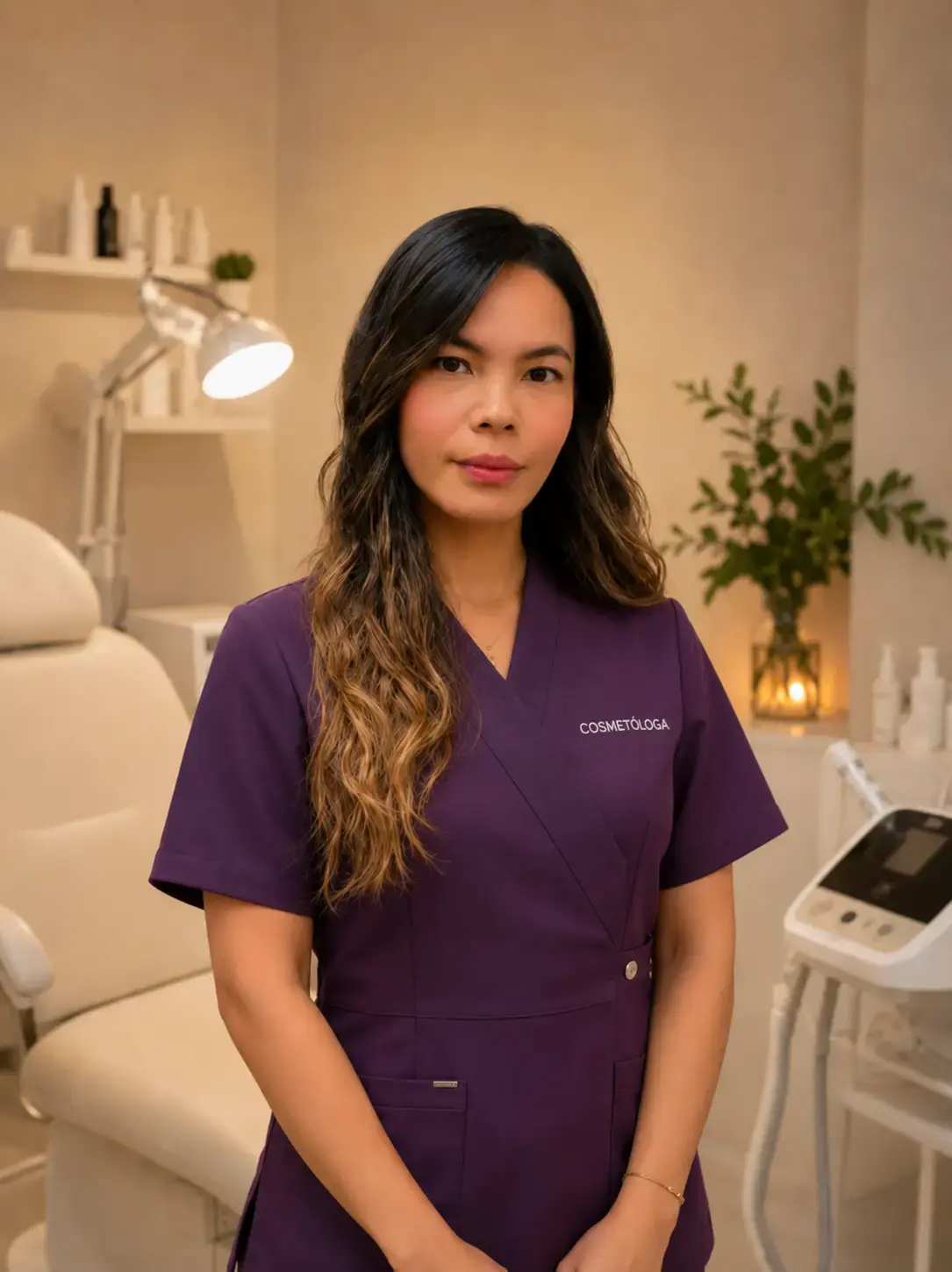 Kendy Cabrales, Cosmetóloga Profesional y propietaria de SLIM Estética y Belleza