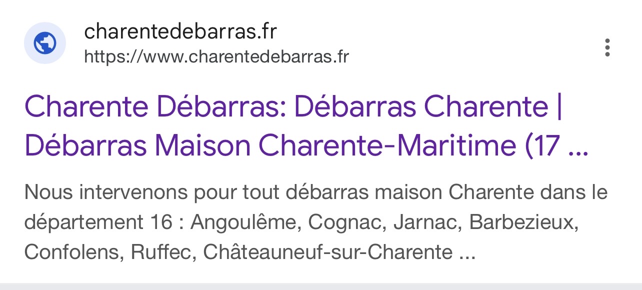 Logo Charente Débarras