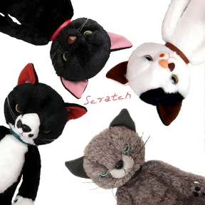 猫のぬいぐるみ