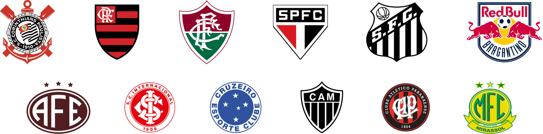 Clubes parceiros Seletiva PRO
