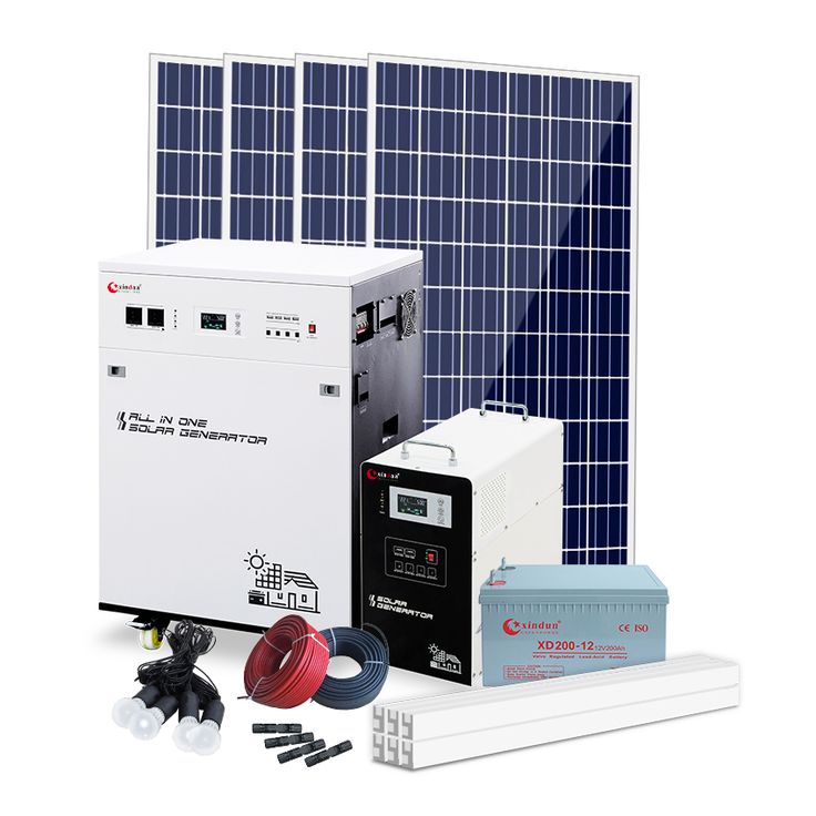 Complete Off Grid Solar System - Sunklein Solar Co. Ltd
