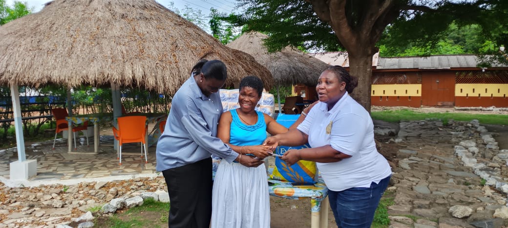 Donation drive at Torgorme Village – GGGF christian charity in Ghana serving rural communities