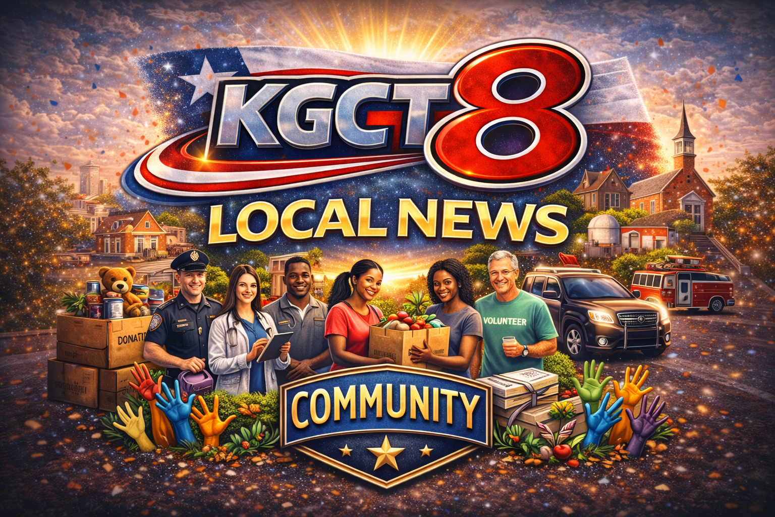 KGCT 8 Local News — Building Community