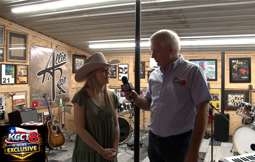 KGCT 8 NEWS EXCLUSIVE — Check out this amazing young lady!