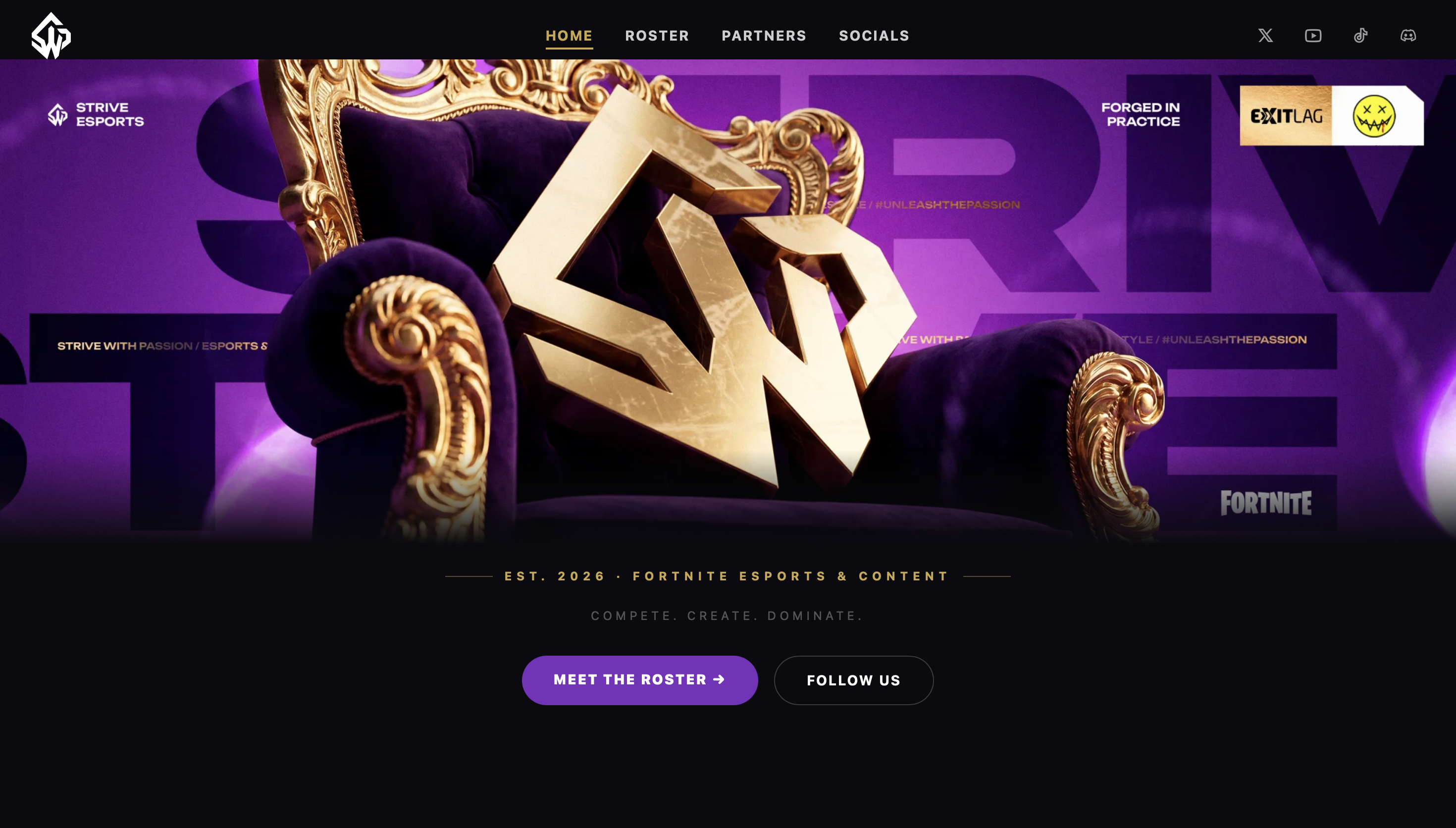 Strive With Passion — Esports Org