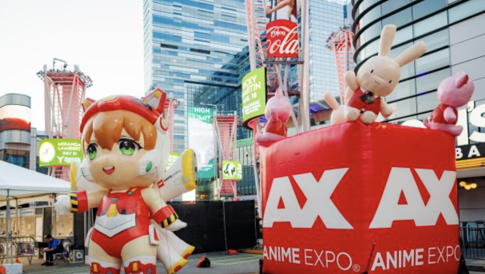 Love and Deepspace Anime Expo merchandise