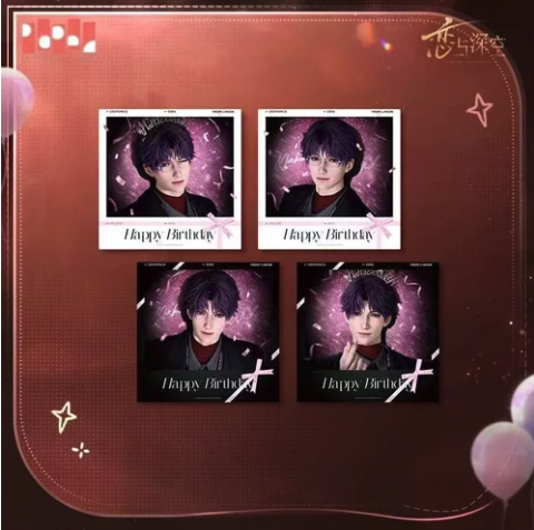 Rafayel 2026 Birthday Duskbright Steps Polaroid Set