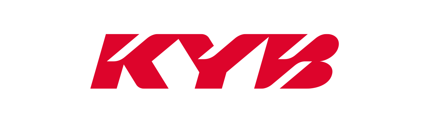 Logo KYB — marque suspension moto partenaire Pro Suspension