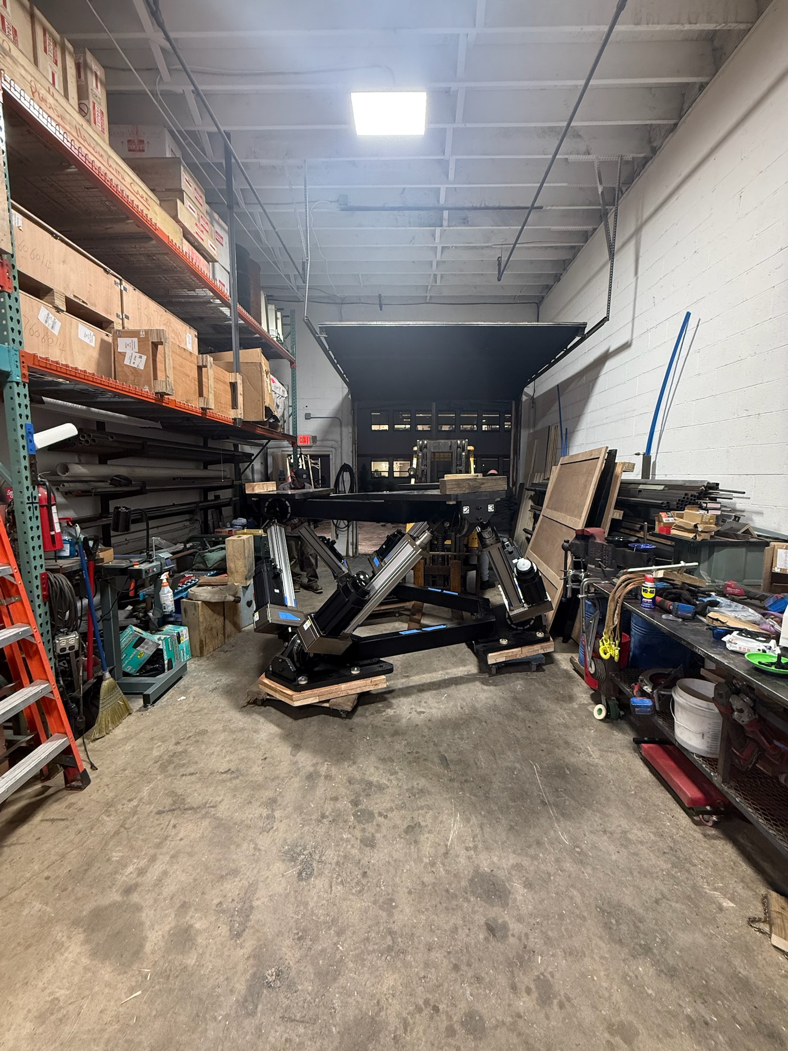 Motion rigging detail