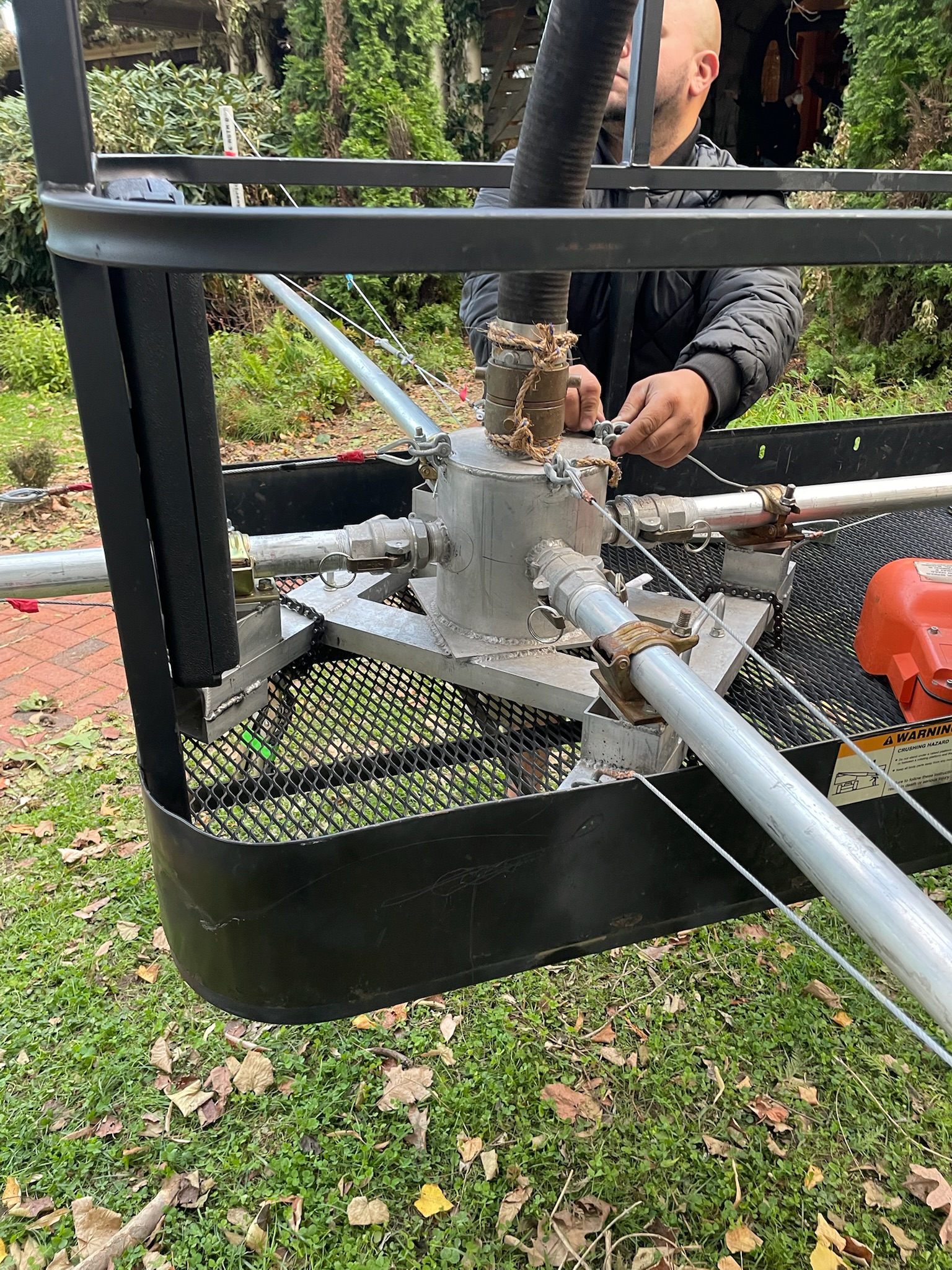 Rain system rigging