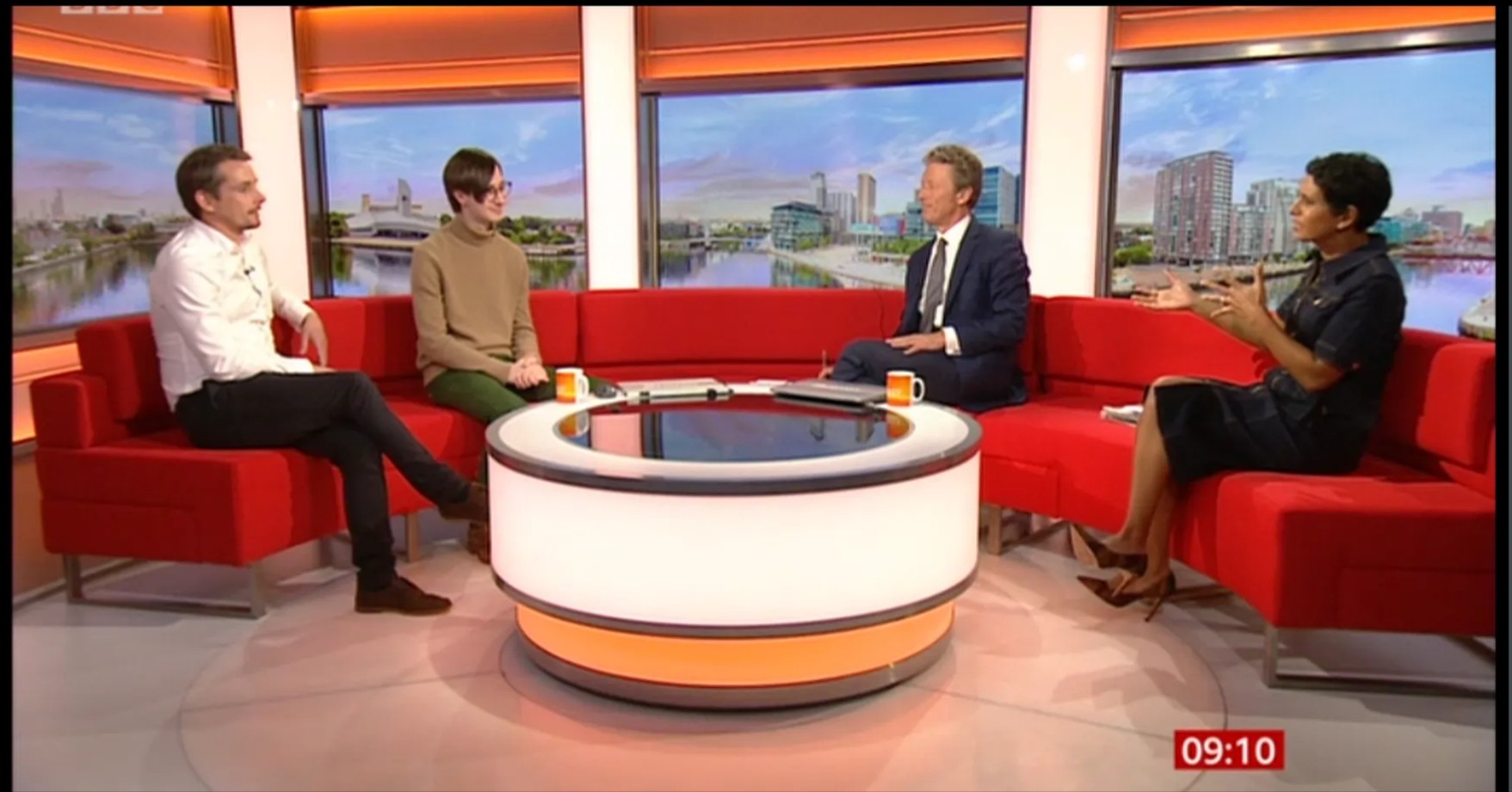 Dr. Elliott Lancaster MBE on BBC Midlands Today