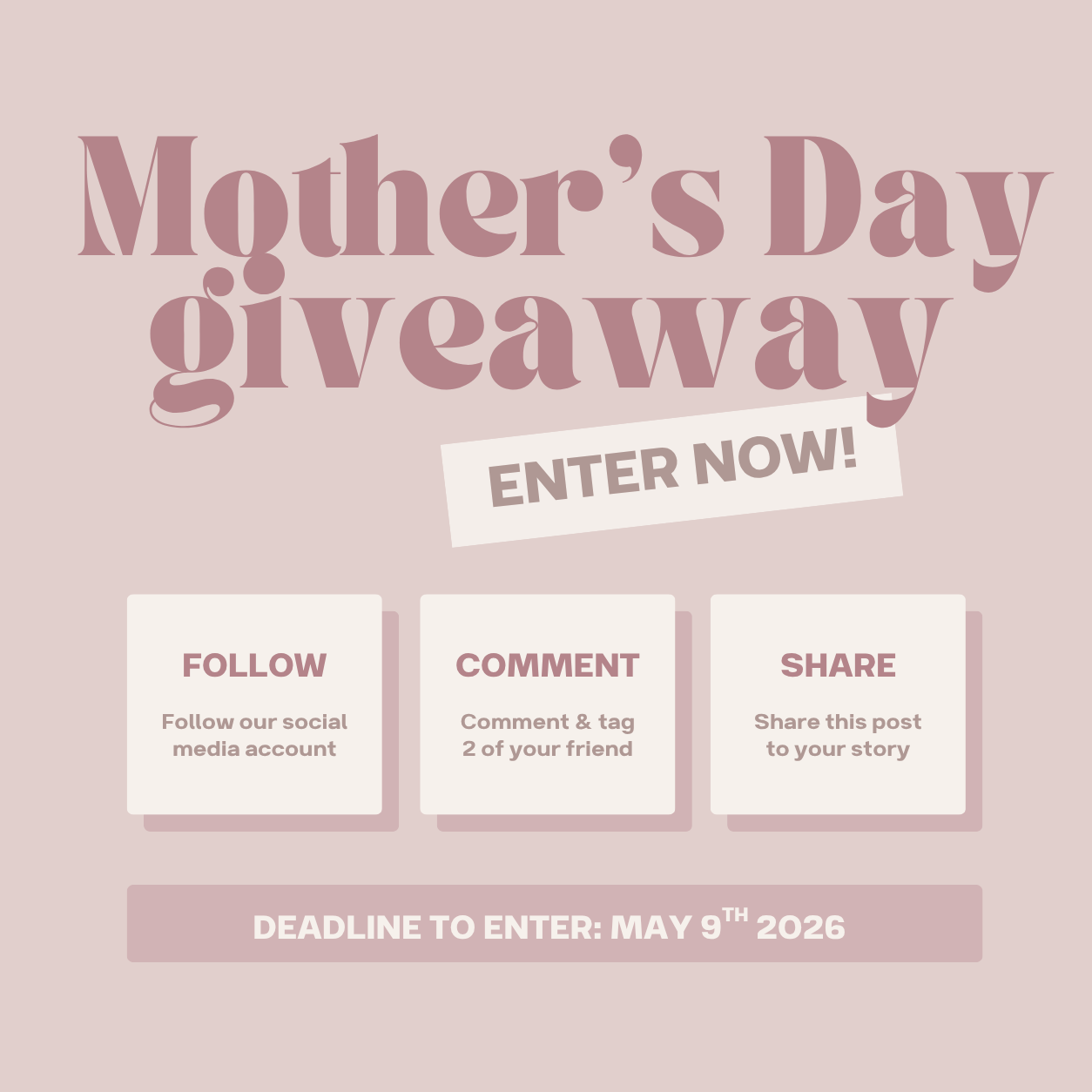Mother’s Day Giveaway — win a Simply Blessed bag from A Country Mile