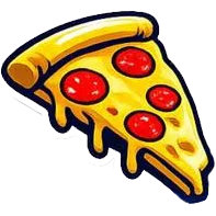 Pizza slice icon