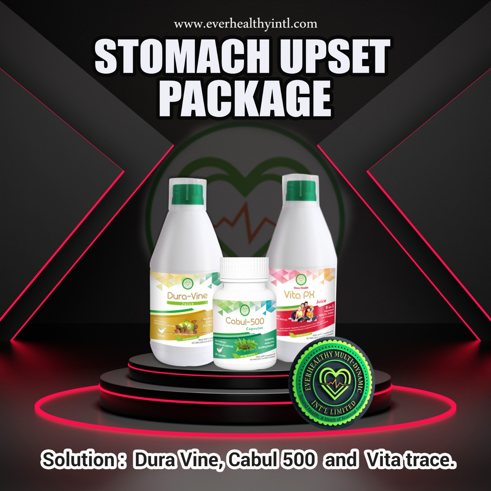 Stomach Upset Relief Pack