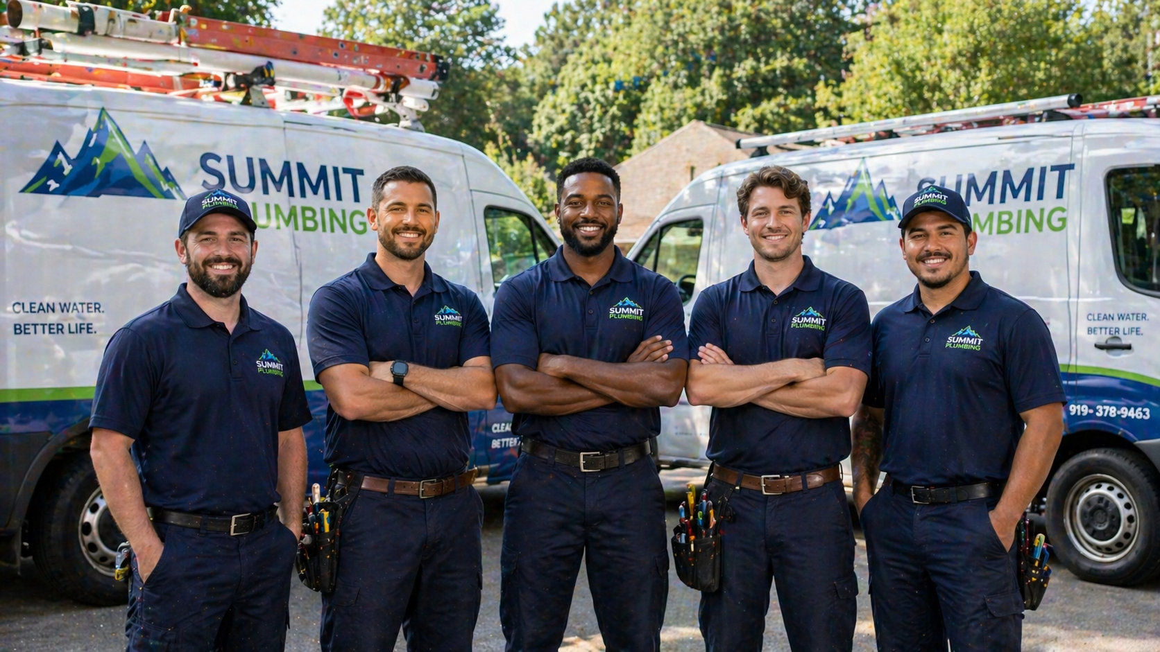 Summit Plumbing team