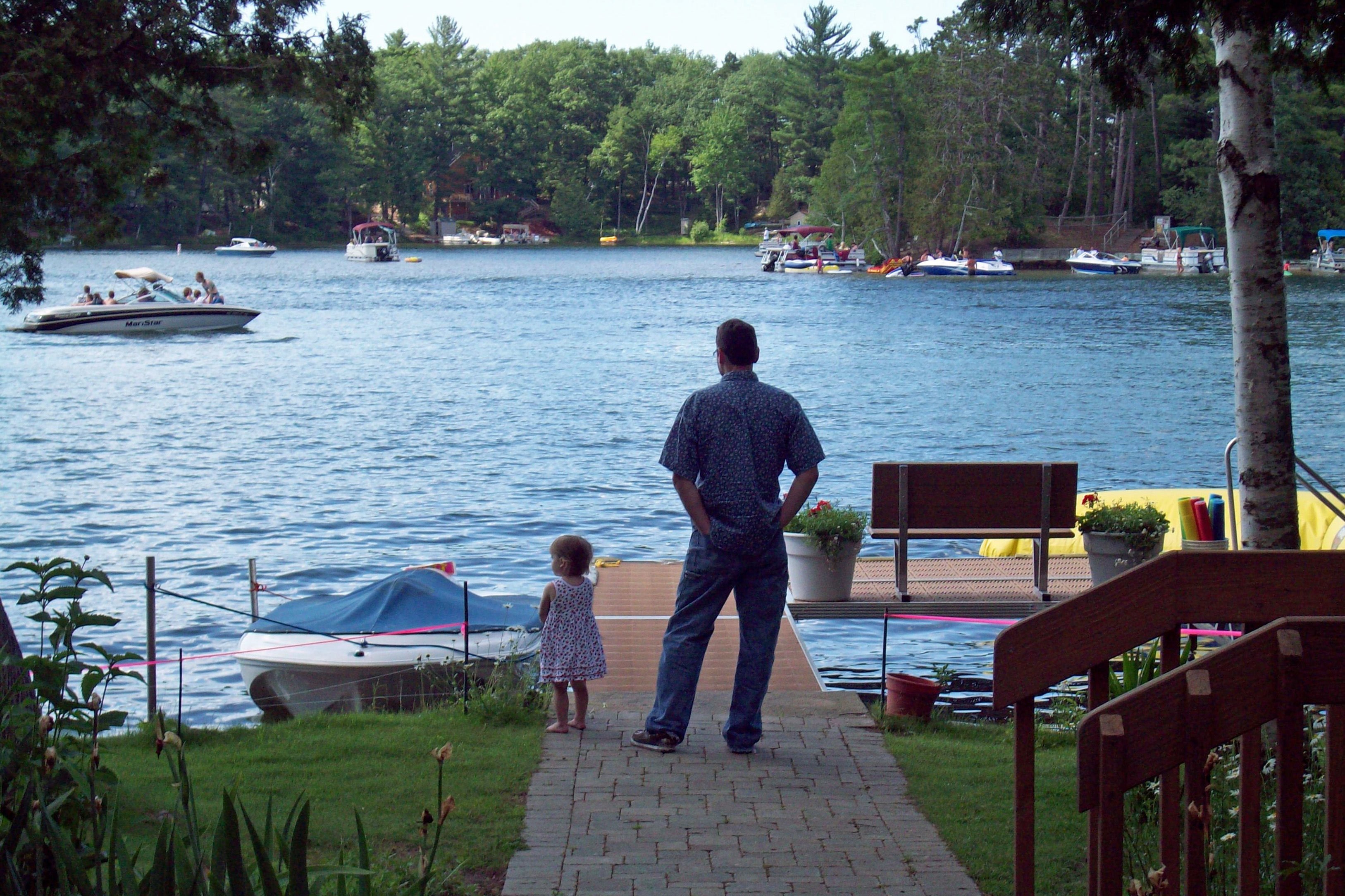 Ron LaFaye with his granddaughter Lucy