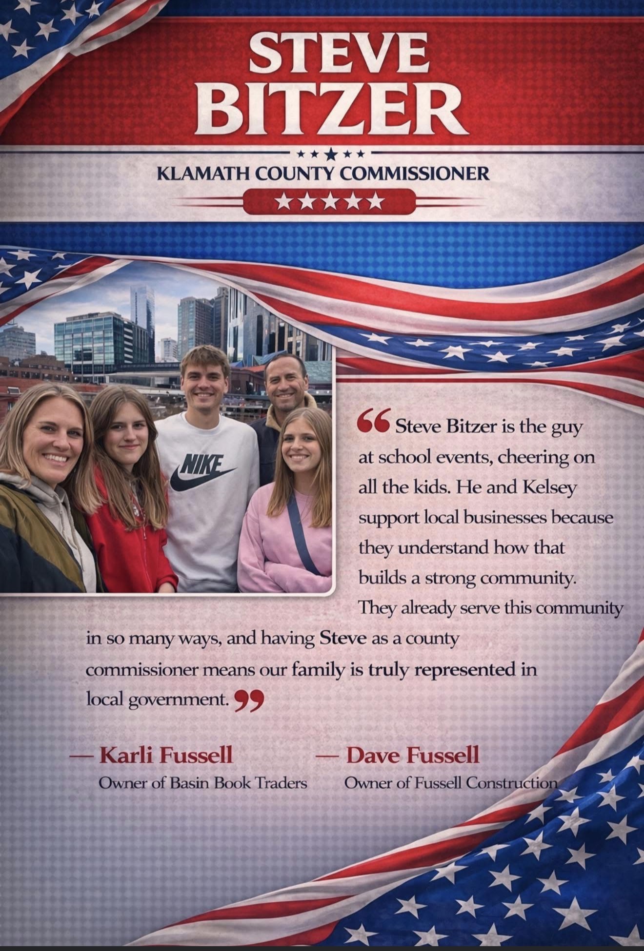 Endorsement from Dave Fussell