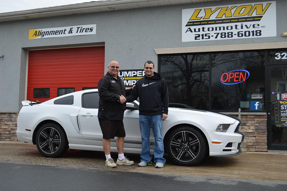 Lykon Automotive clean shop facility Bristol Pennsylvania