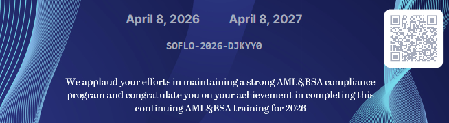 Why Regulators Want Variable BSA/AML Certificates - And Why Yours Should Be Too