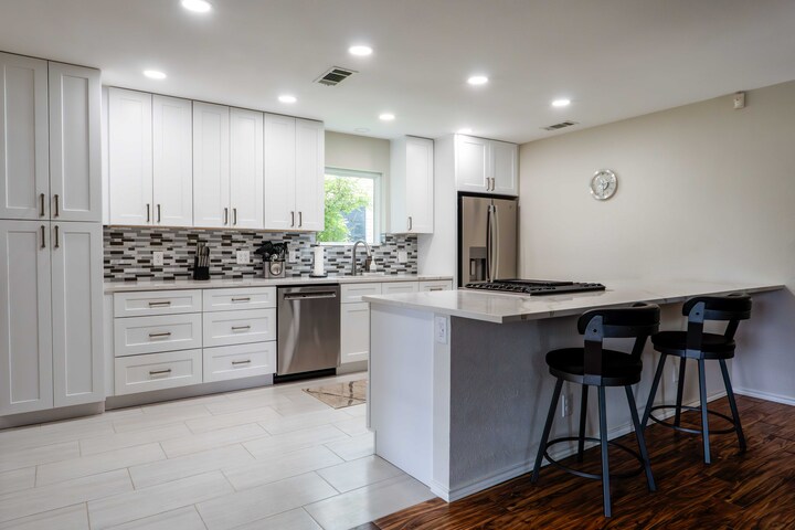 Modern White Kitchen