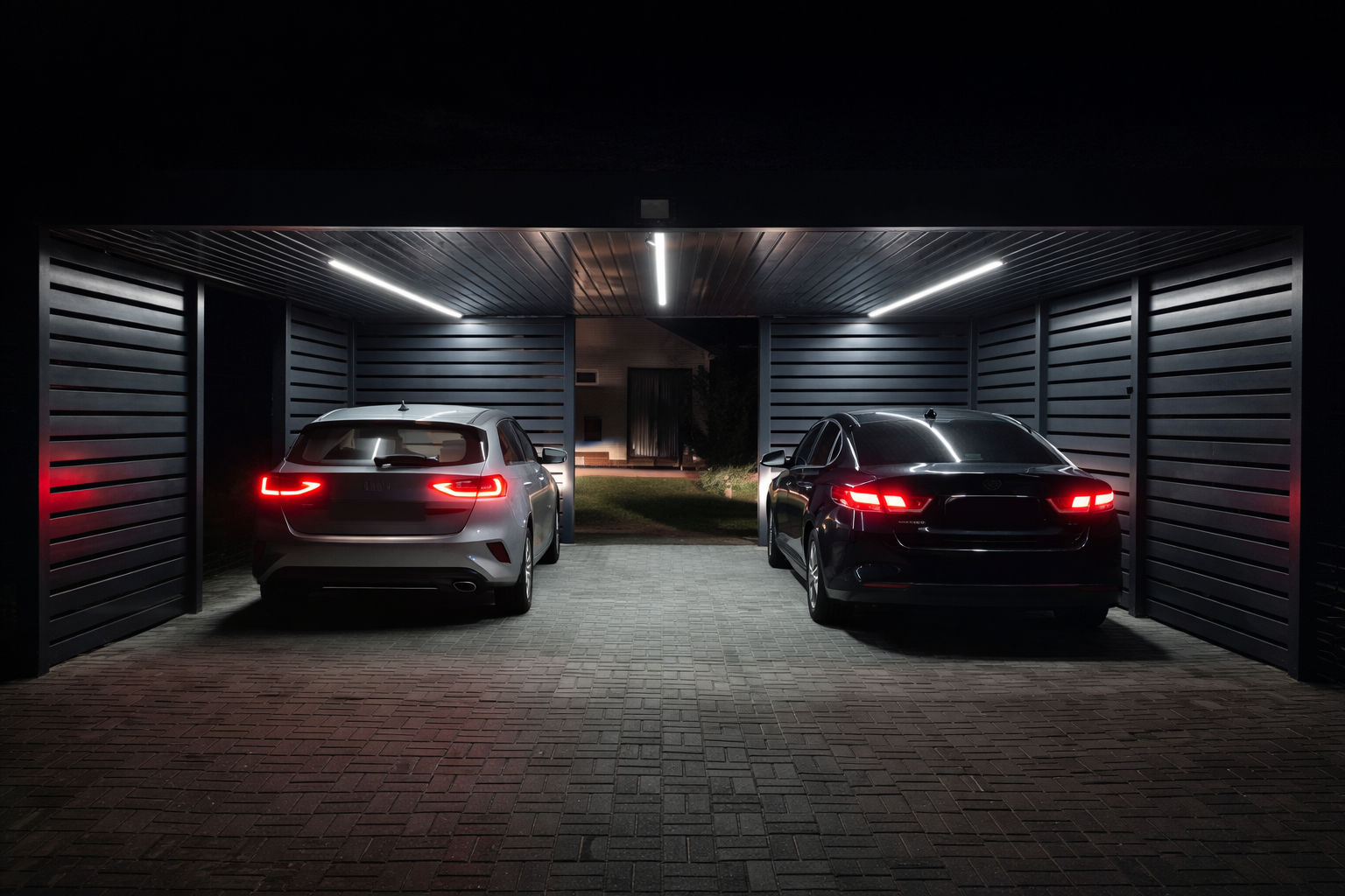 wiata samochodowa na wymiar Dolny Śląsk – realizacja 2