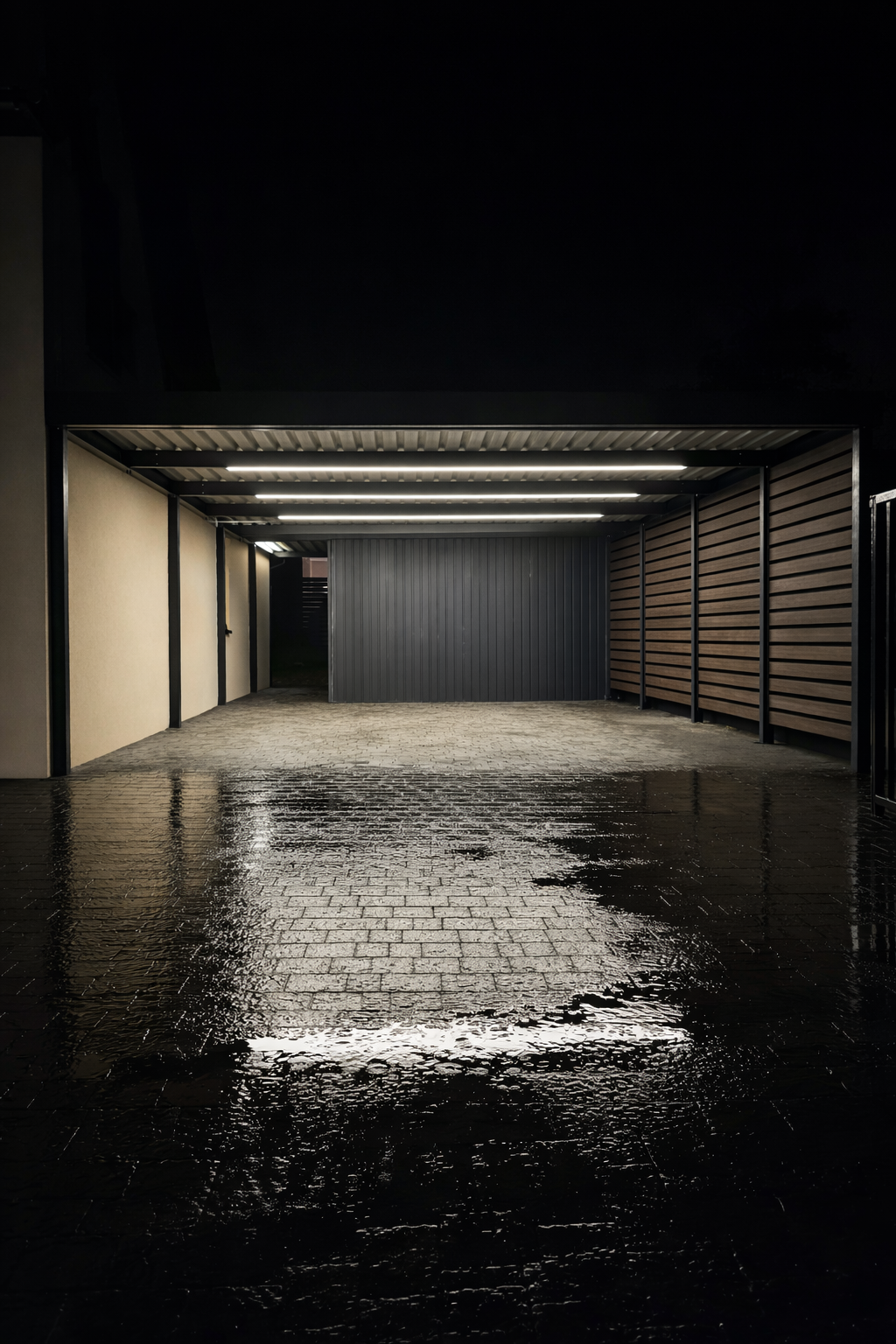 wiata samochodowa na wymiar Dolny Śląsk – realizacja 8