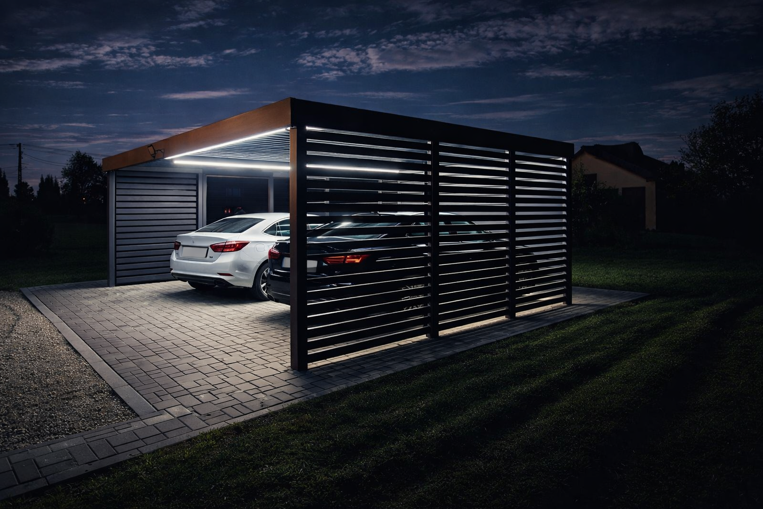 projekt wiaty samochodowej na wymiar – wizualizacja 3D projekt wiaty samochodowej na wymiar – wizualizacja 3D Dolny Śląsk