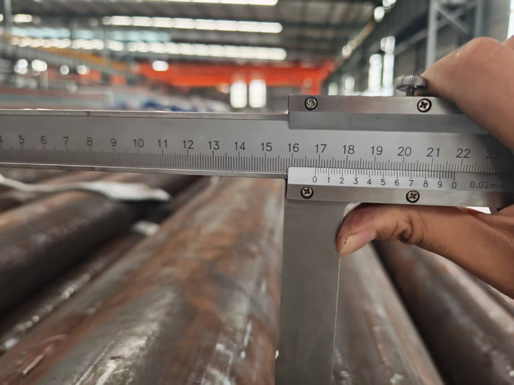 Steel pipe inspection photo 1