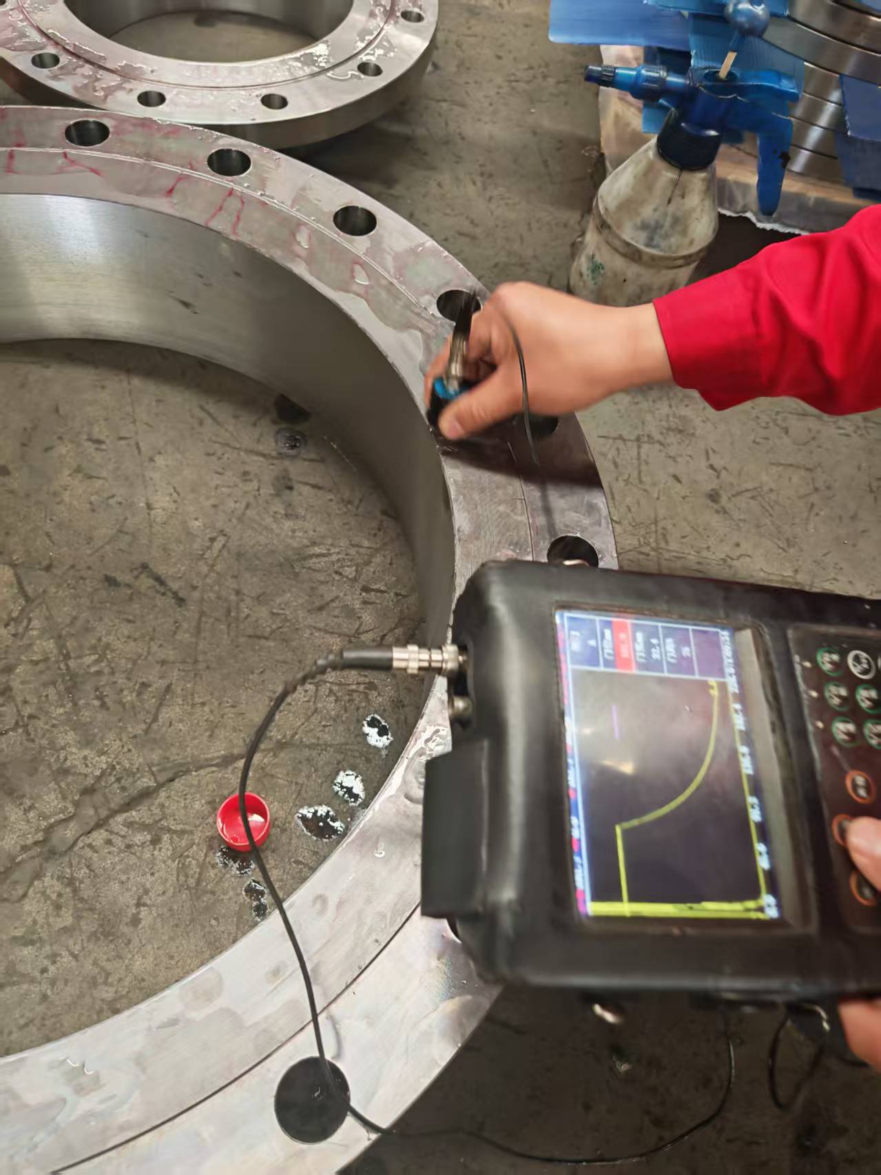 Flange inspection photo 9