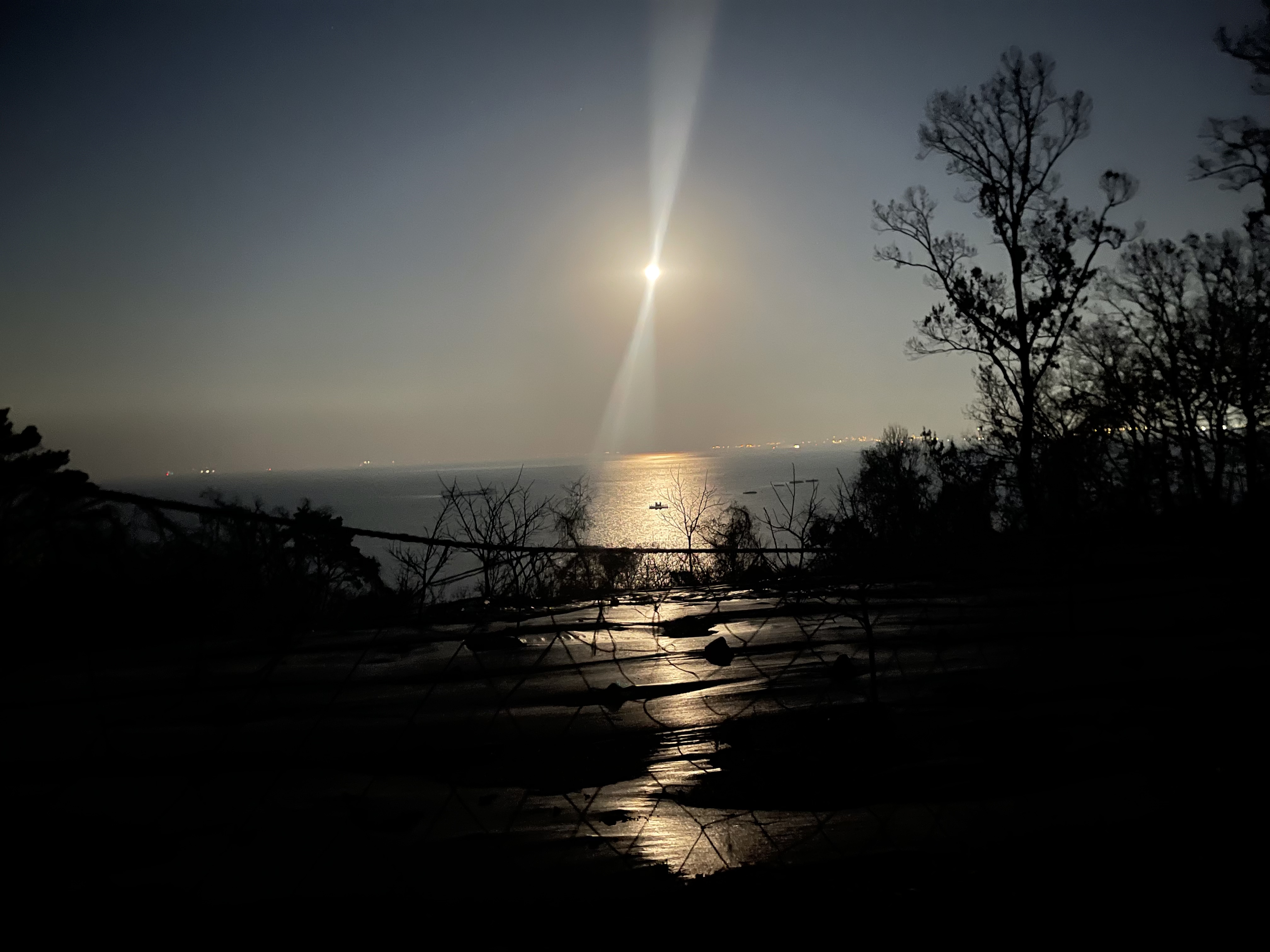 국화도 해안 산책로