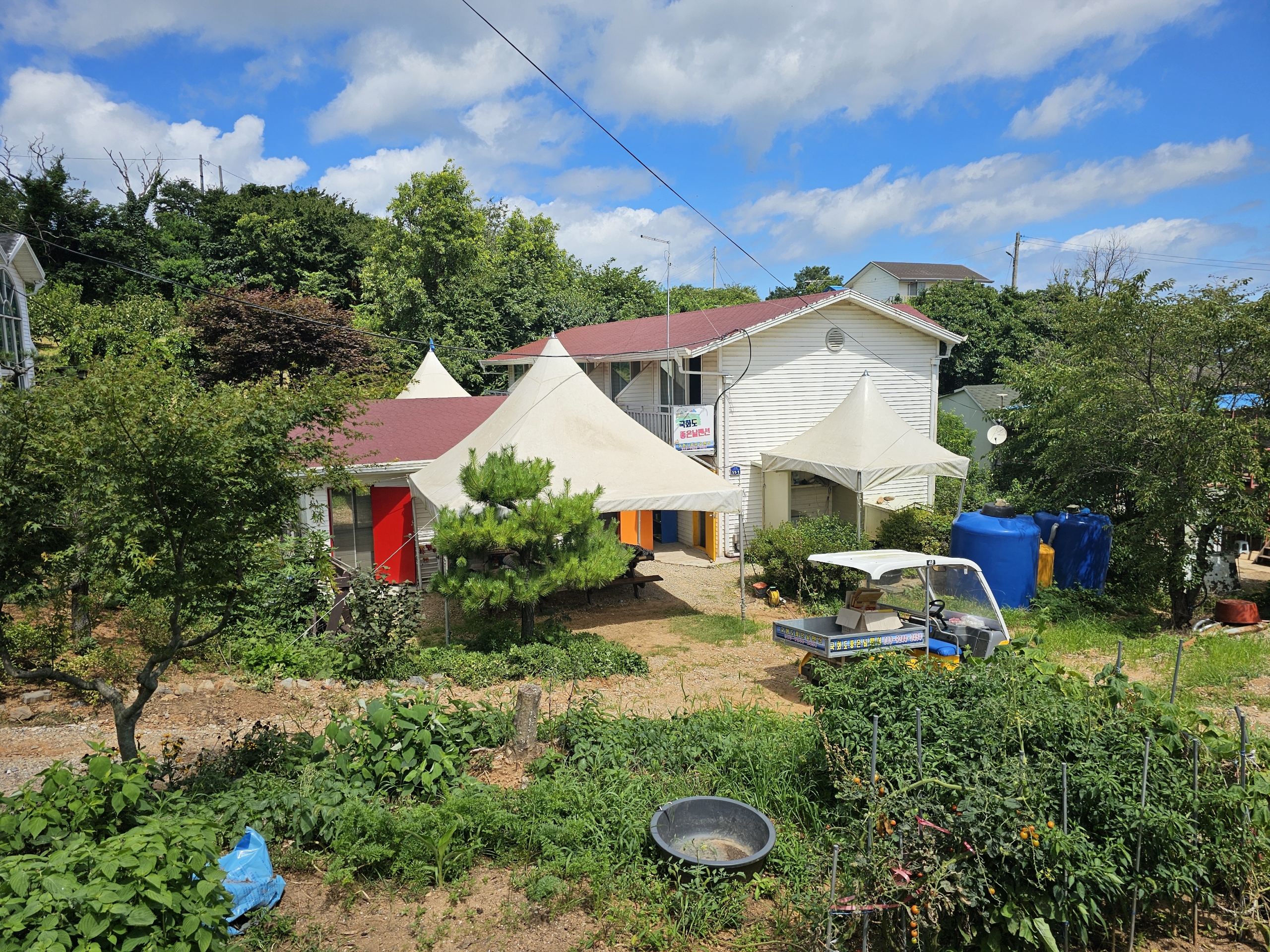 국화도 섬 풍경