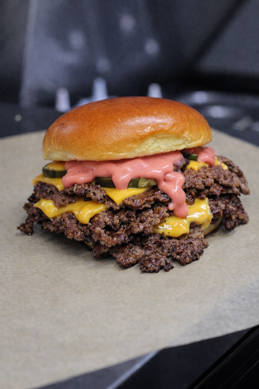 Smash Burger Background