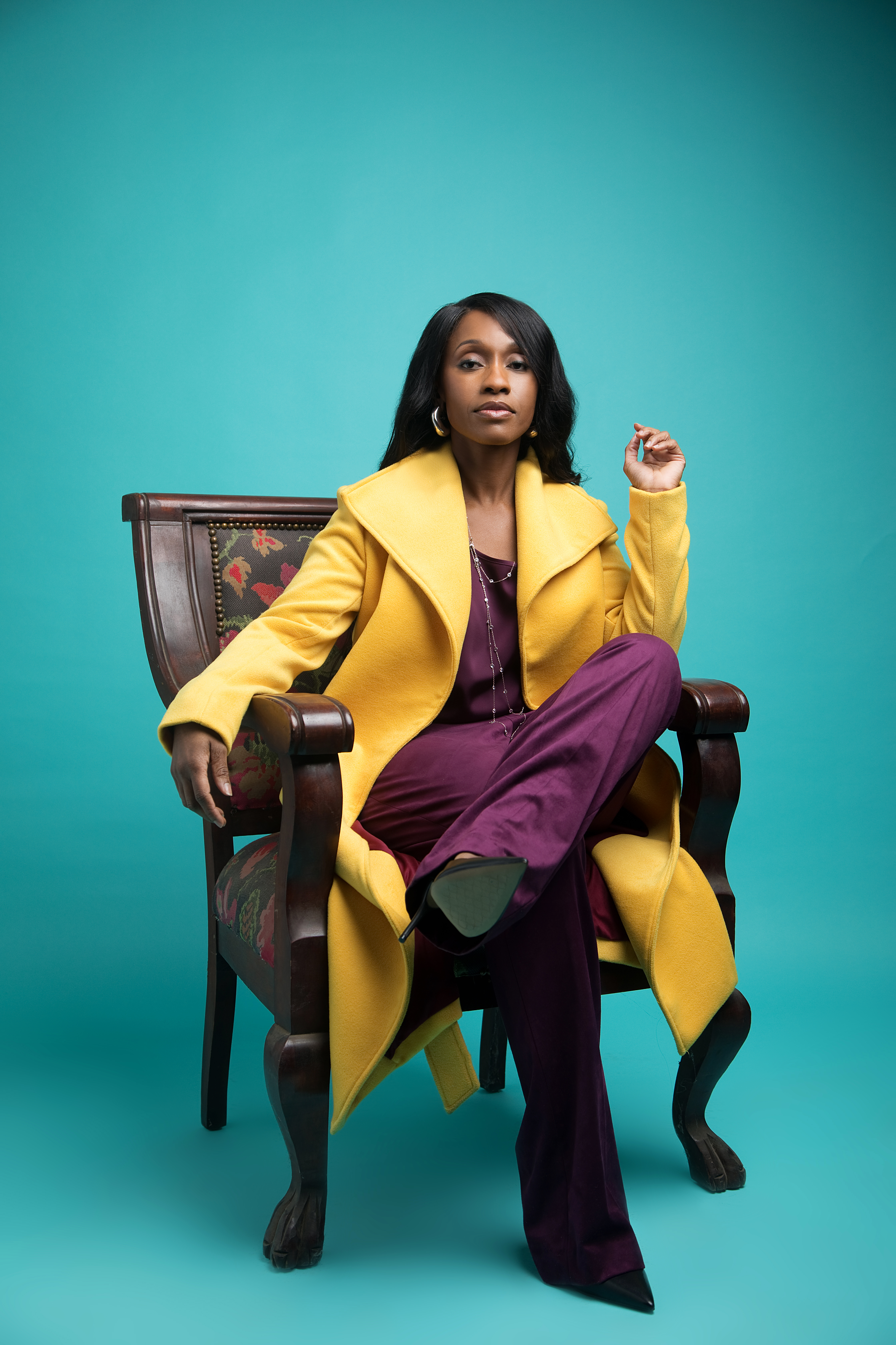 Personal — yellow blazer