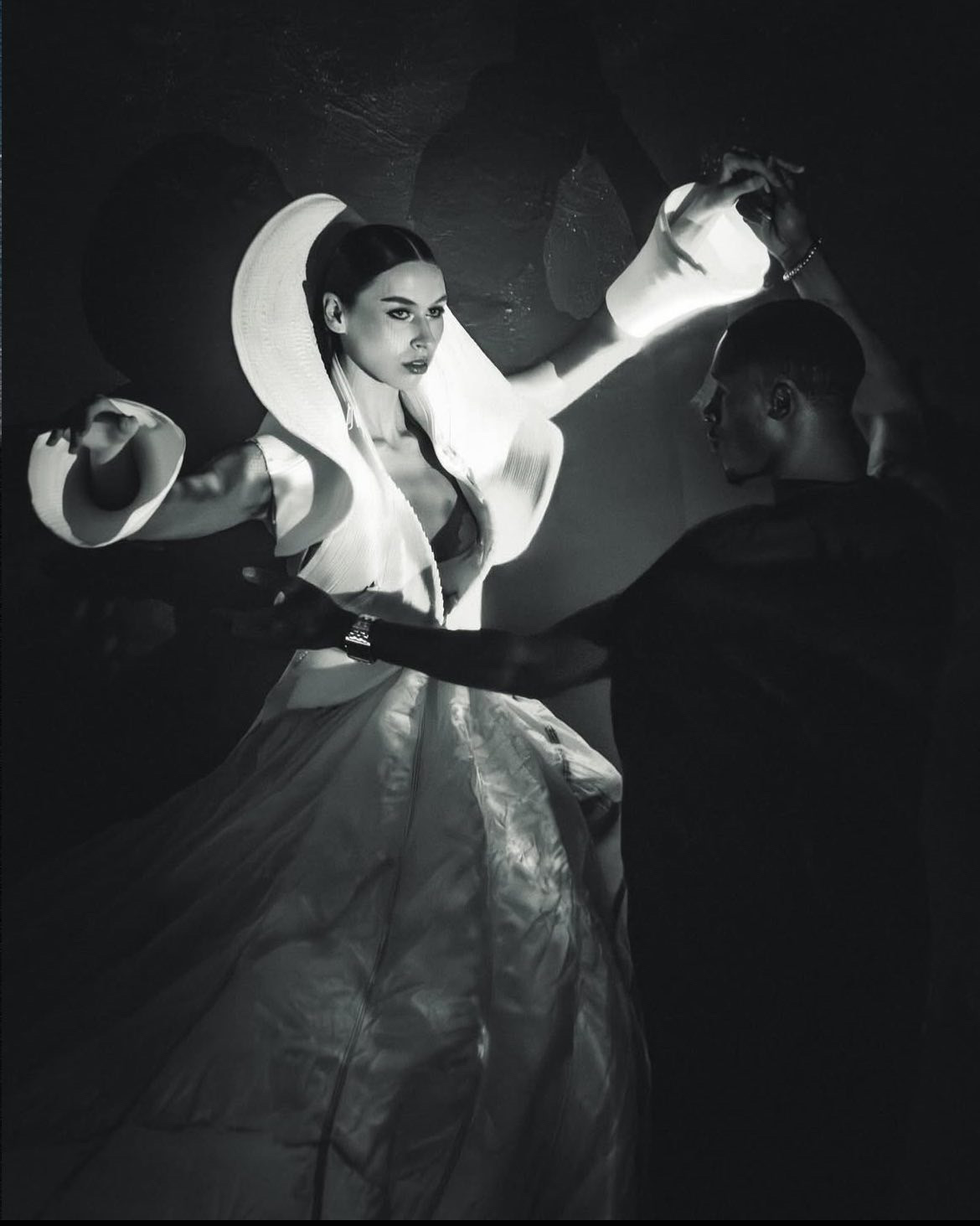 Production — on set