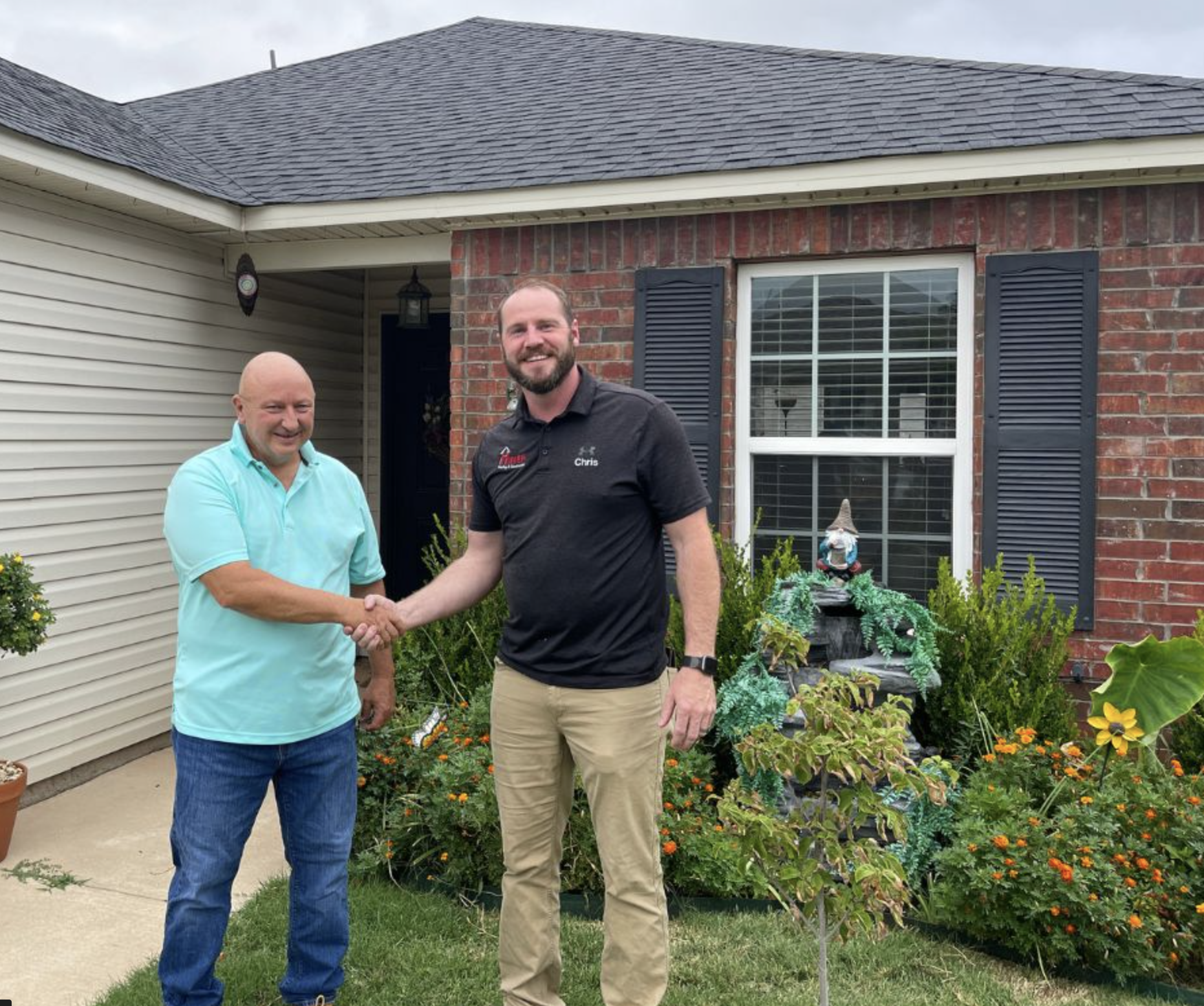 Mark Soleckl - Hiner Roofing customer