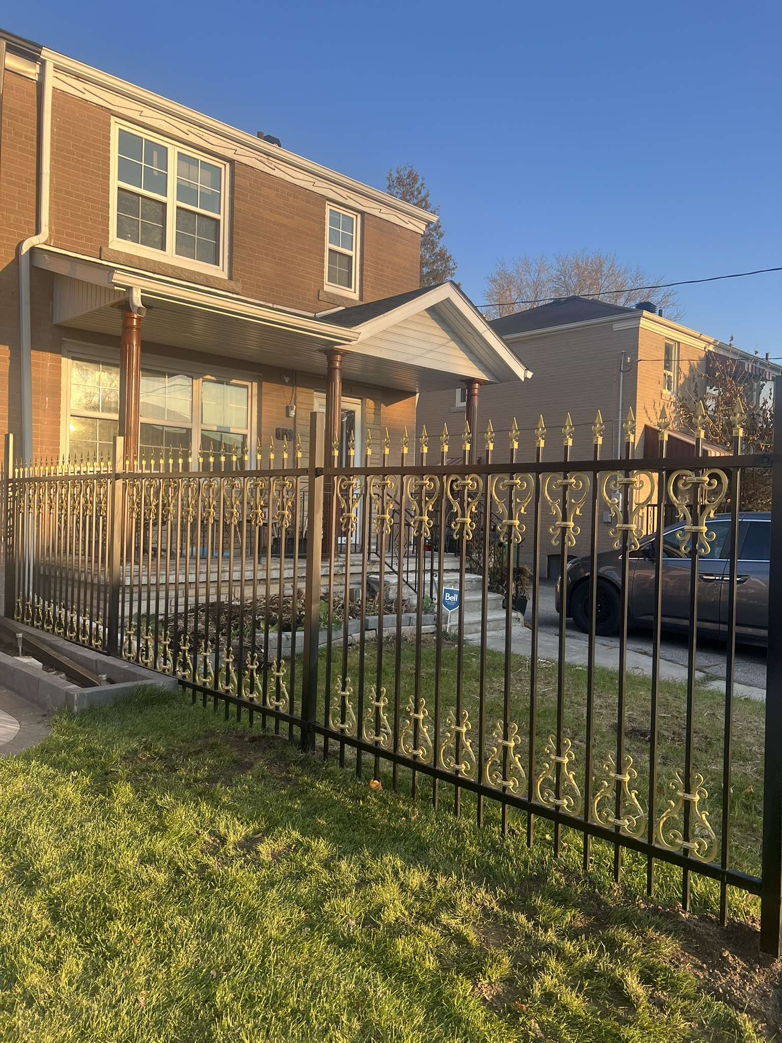 RAILINGS fence project – Pickering, ON