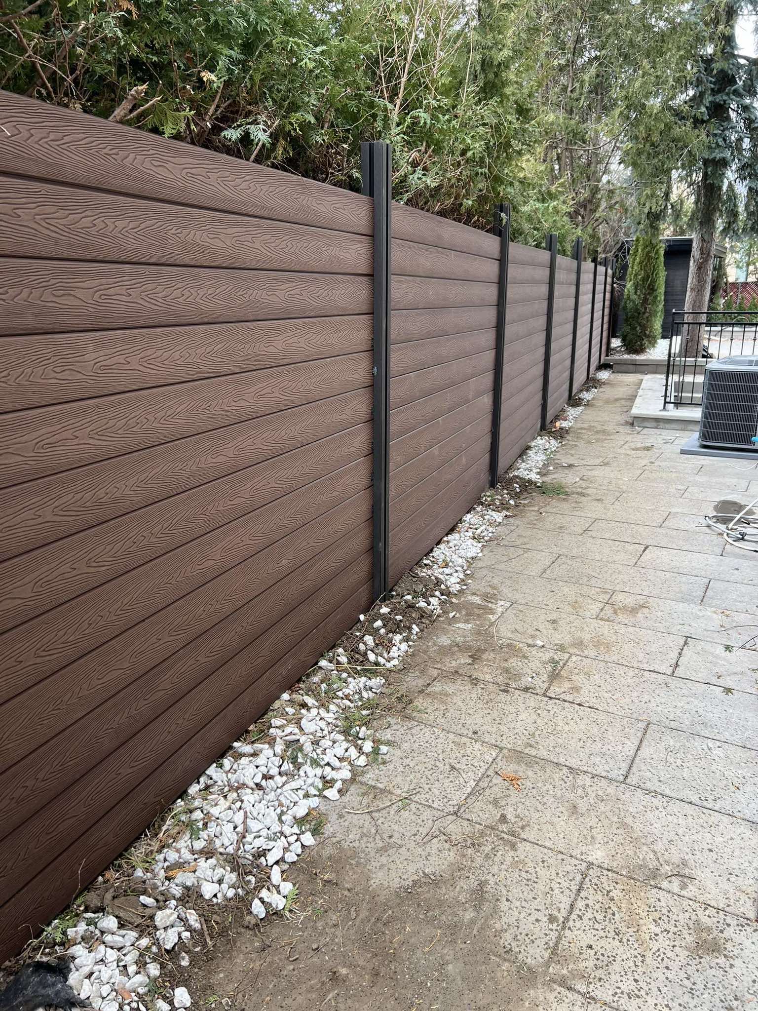 CHAIN LINK fence project – Richmond Hill, ON