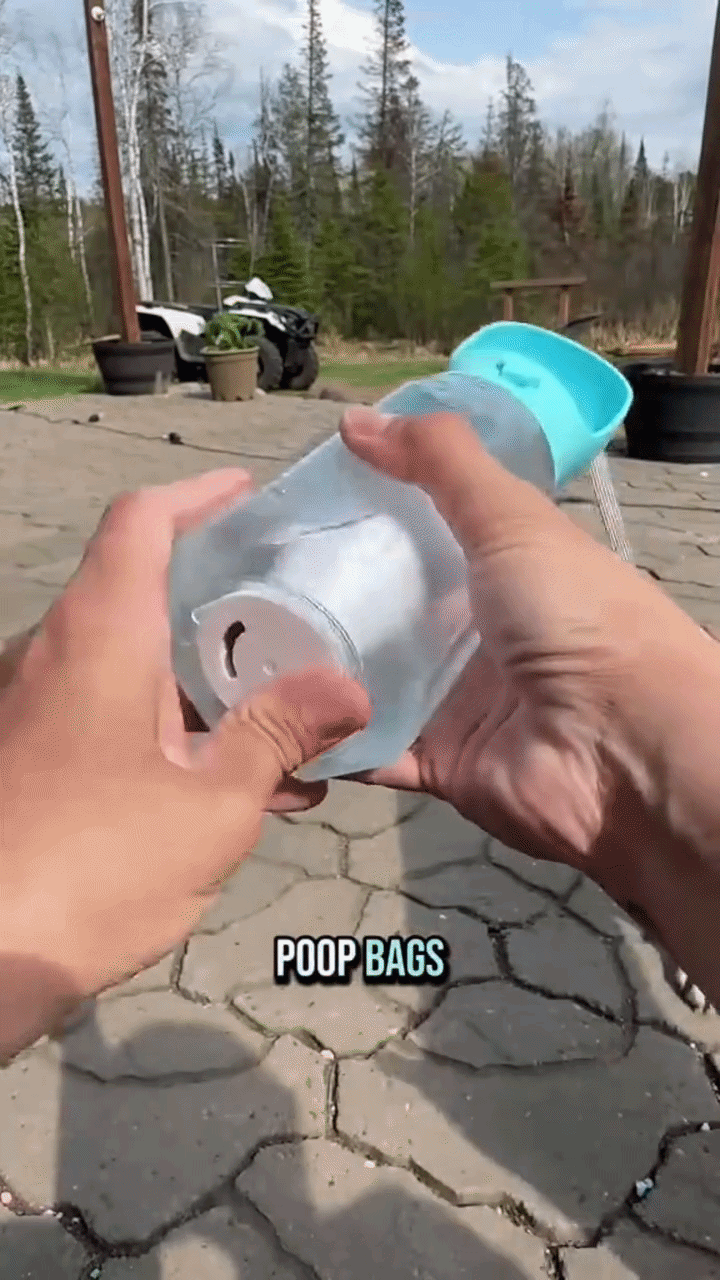 Bottle filling water demo
