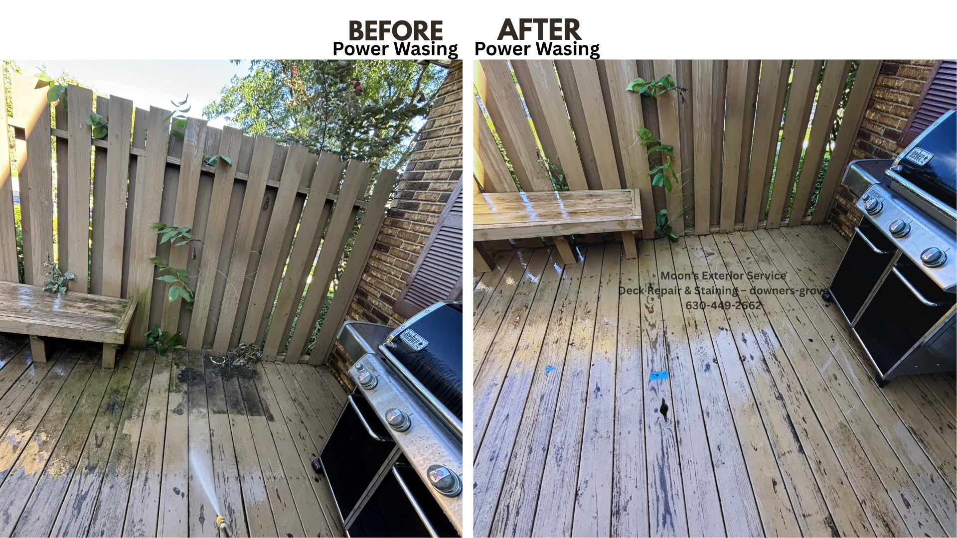 Deck repair project - Downers Grove, IL