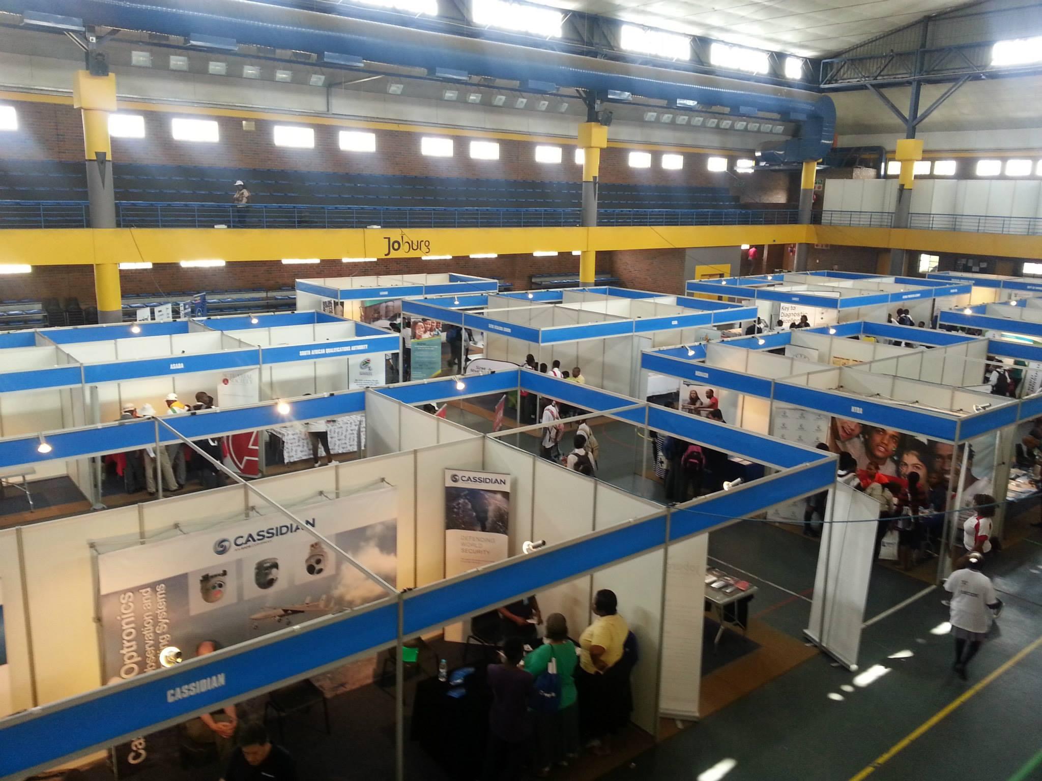 Youth at career expo in Gqeberha South Africa