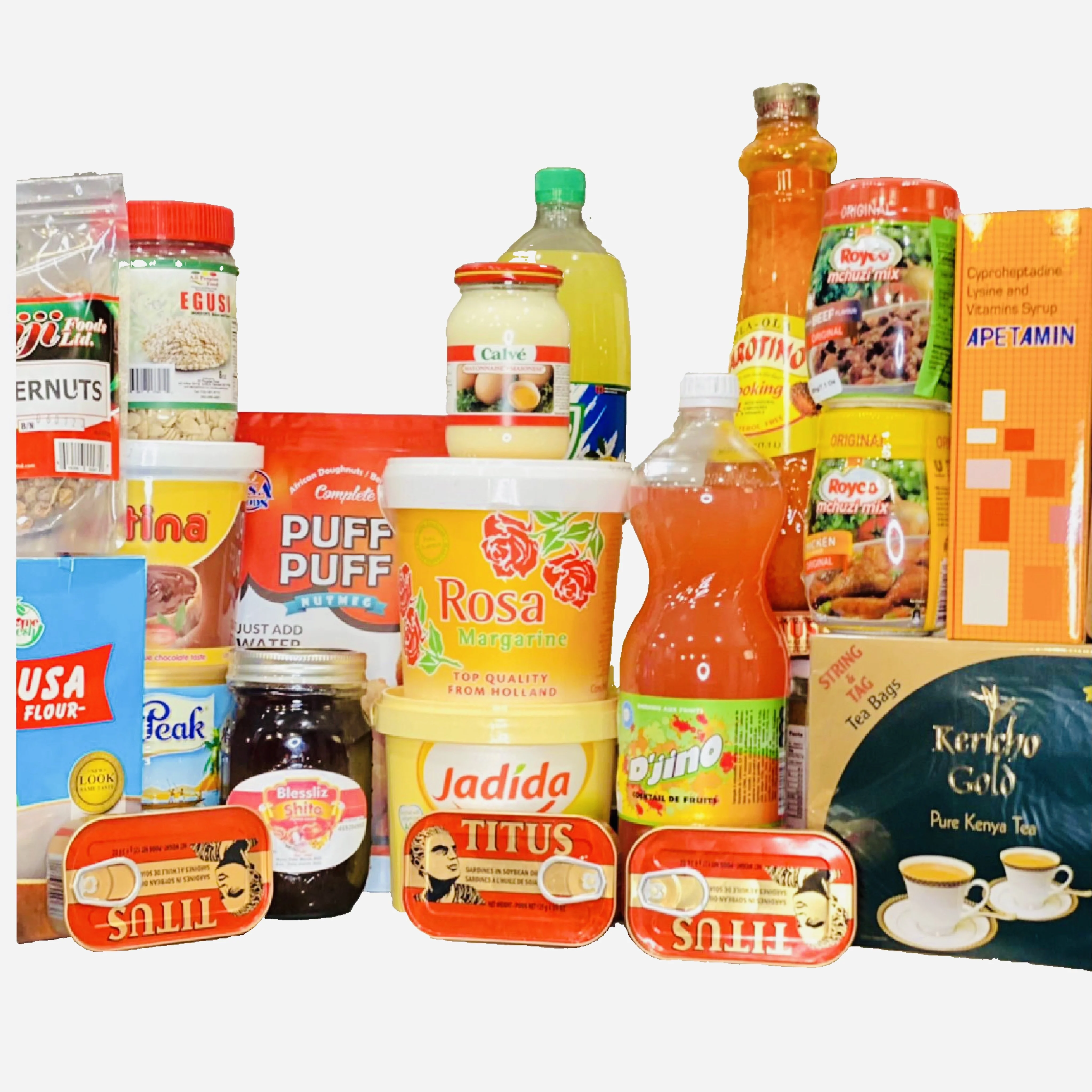 Family Bundle — Most Popular African grocery bundle with free shipping