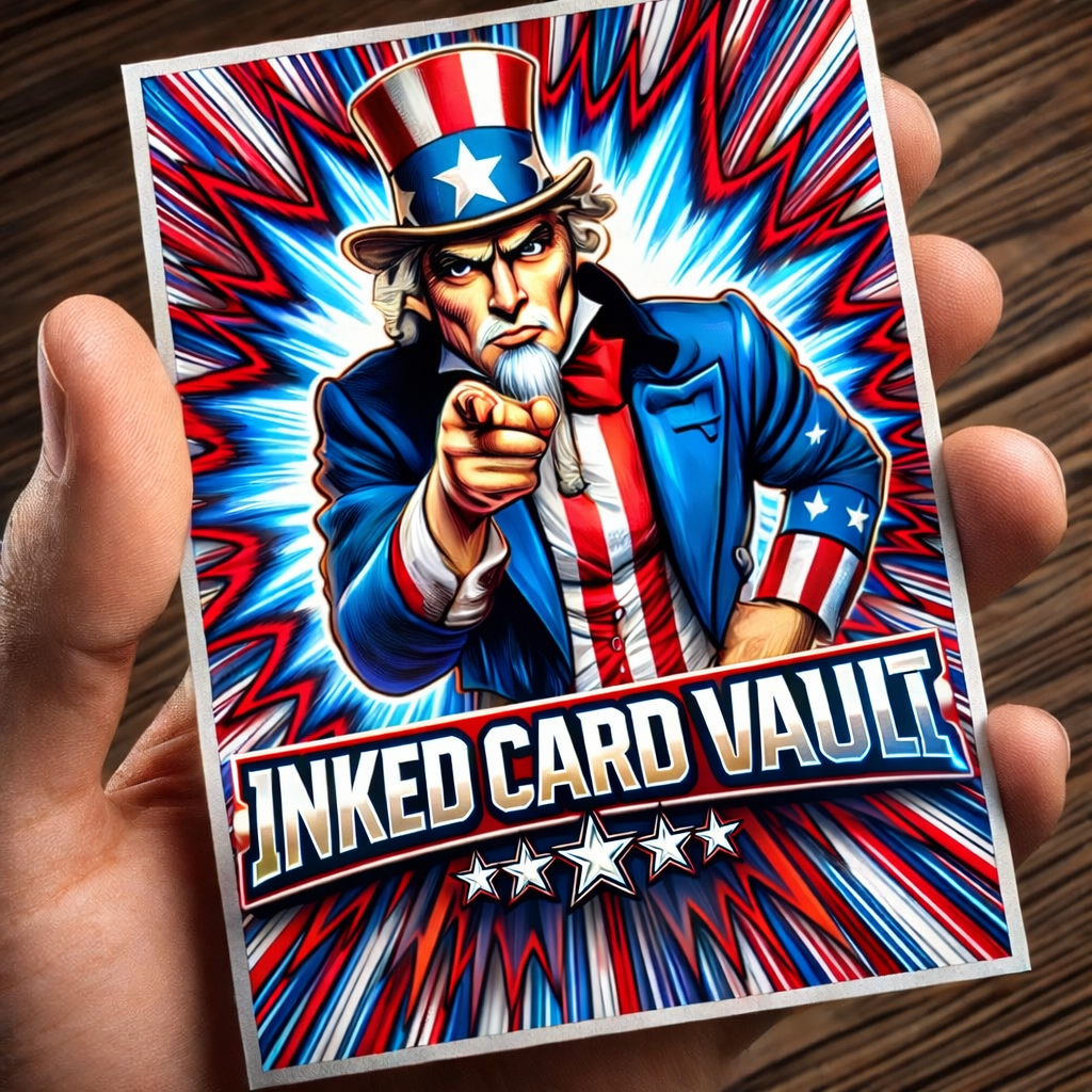 Inked Card Vault - Uncle Sam Promo