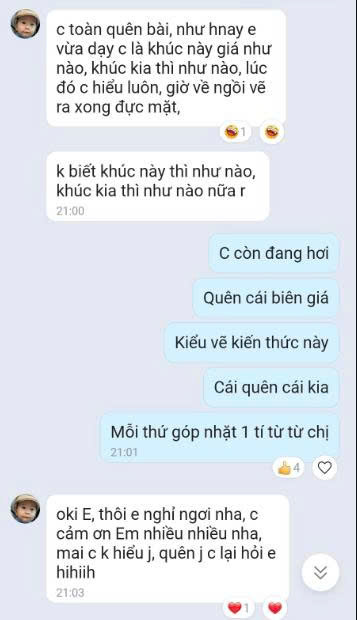 Phản hồi học viên 3